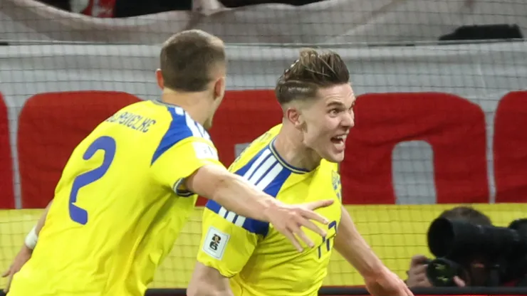Victor Gyokeres of Sweden