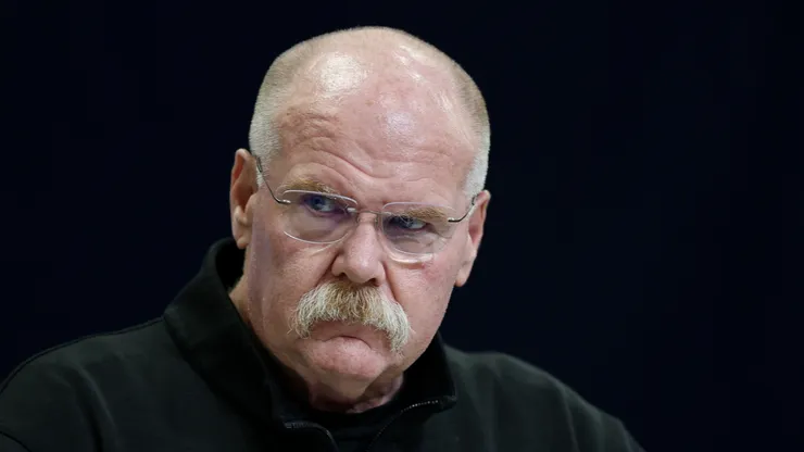 Andy Reid head coach of the Kansas City Chiefs