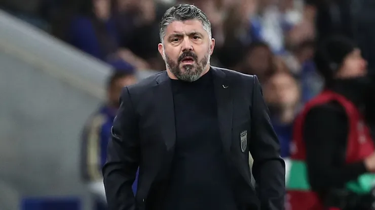 Italy coach Gennaro Gattuso.