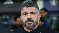 Gennaro Gattuso during an Italy game.