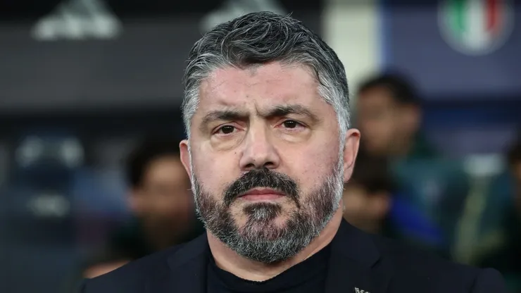 Gennaro Gattuso during an Italy game.