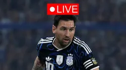 Lionel Messi at Estadio Alberto J. Armando in Buenos Aires, Argentina.