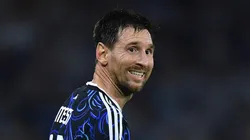 Lionel Messi at Estadio Alberto J. Armando in Buenos Aires, Argentina.