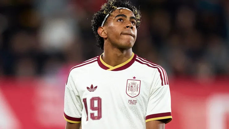 Lamine Yamal of Spain.