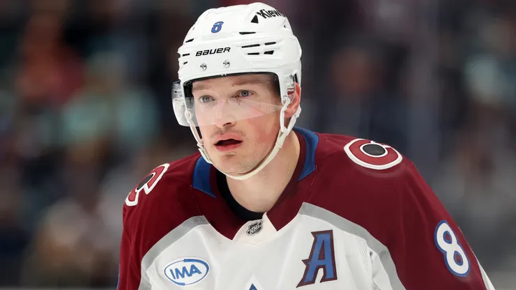 Cale Makar #8 of the Colorado Avalanche in 2026.