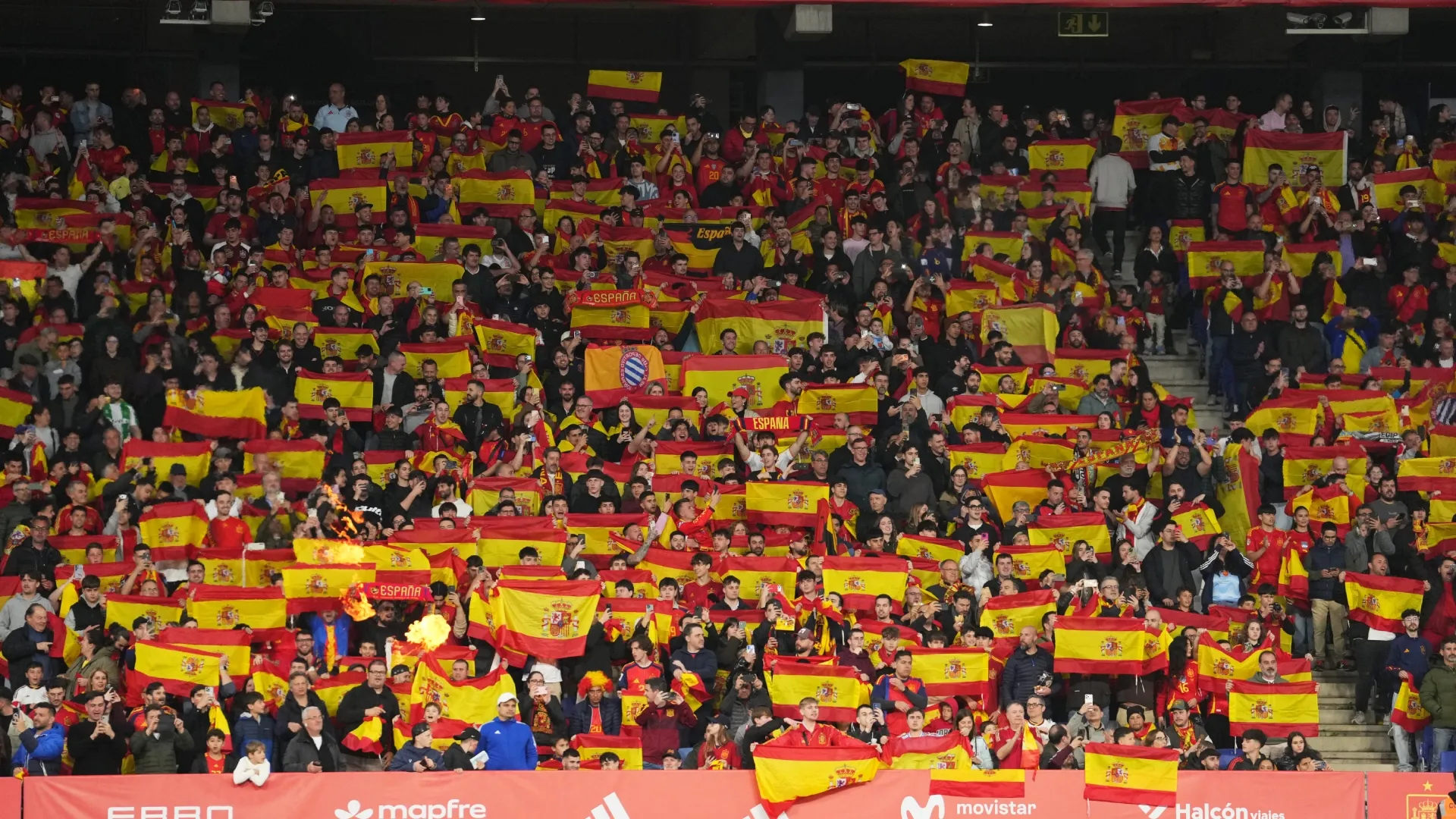 Spanish fans