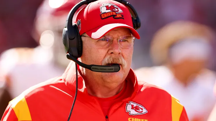 Head coach Andy Reid of the Kansas City Chiefs.