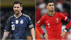 Lionel Messi or Argentina and Cristiano Ronaldo of Portugal.
