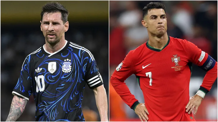 Lionel Messi or Argentina and Cristiano Ronaldo of Portugal.
