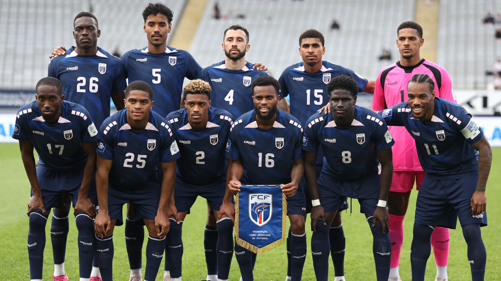 Cape Verde National Team. (Getty Images)