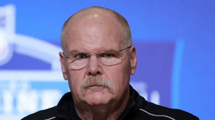 Andy Reid head coach of the Kansas City Chiefs