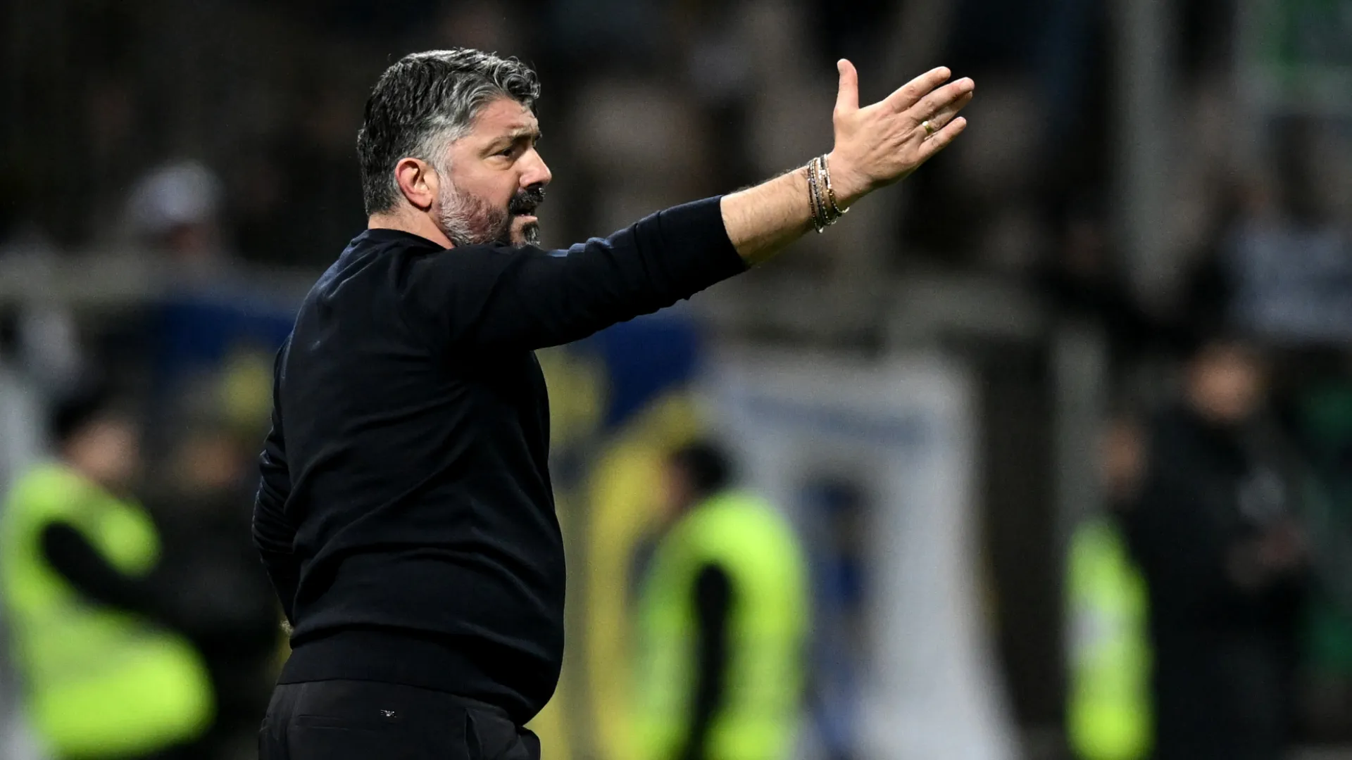 Gennaro Gattuso during Italy’s game vs Bosnia and Herzegovina. (Getty Images)