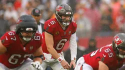 Baker Mayfield #6 of the Tampa Bay Buccaneers in 2026.