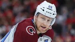 Nathan MacKinnon of the Colorado Avalanche at United Center