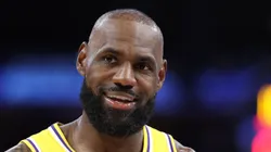 LeBron James of the Los Angeles Lakers