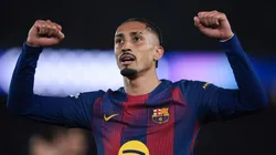 Raphinha during the UEFA Champions League 2025/26 Round of 16 Second Leg match in 2026.