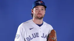 Trey Yesavage #39 of the Toronto Blue Jays poses for a portrait.