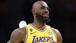 LeBron James of the Los Angeles Lakers.