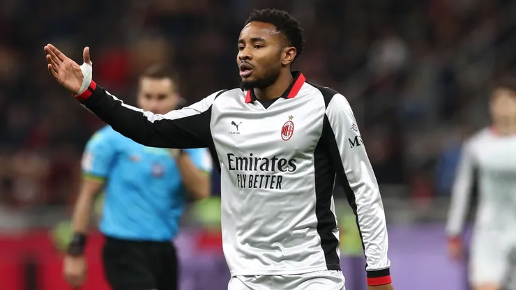 Christopher Nkunku of AC Milan