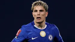 Alejandro Garnacho of Chelsea during the Emirates FA Cup Fifth Round match.