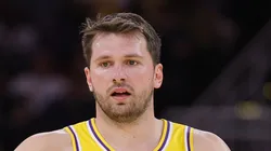 Luka Doncic of the Los Angeles Lakers