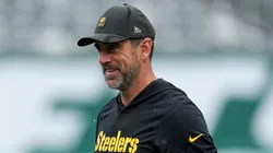 Aaron Rodgers former quarterback of the Steelers