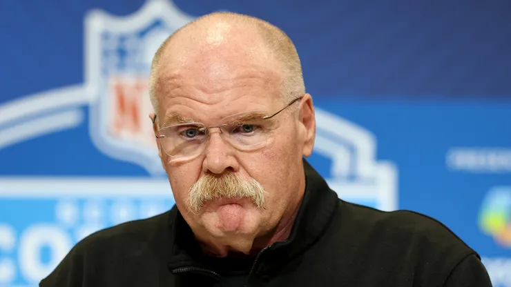 Andy Reid head coach of the Kansas City Chiefs