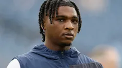 Cam Ward #1 of the Tennessee Titans.