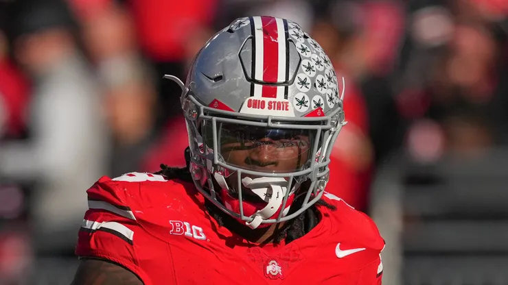 Arvell Reese of the Ohio State Buckeyes