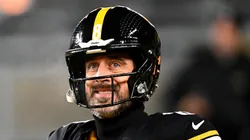 Aaron Rodgers former quarterback of the Steelers