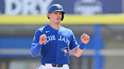 Brandon Valenzuela of the Toronto Blue Jays