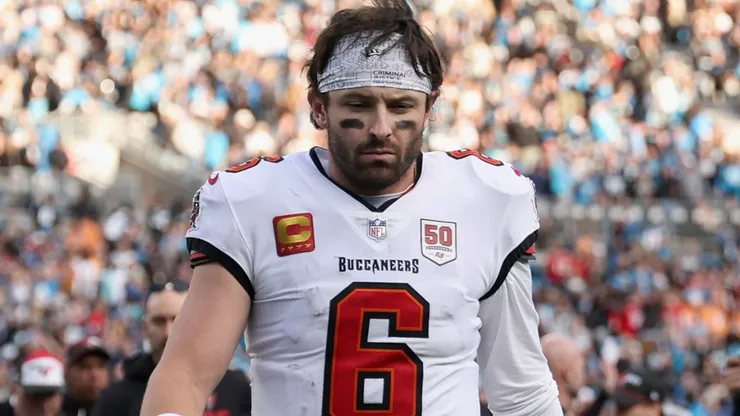 Baker Mayfield #6 of the Tampa Bay Buccaneers
