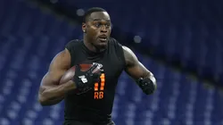 Jeremiyah Love at the 2026 NFL Combine