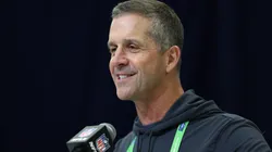 Head coach John Harbaugh.