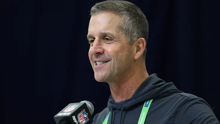Head coach John Harbaugh.