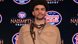 Cameron Boozer #12 of the Duke Blue Devils.