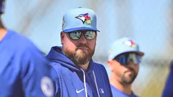 Manager John Schneider of the Toronto Blue Jays