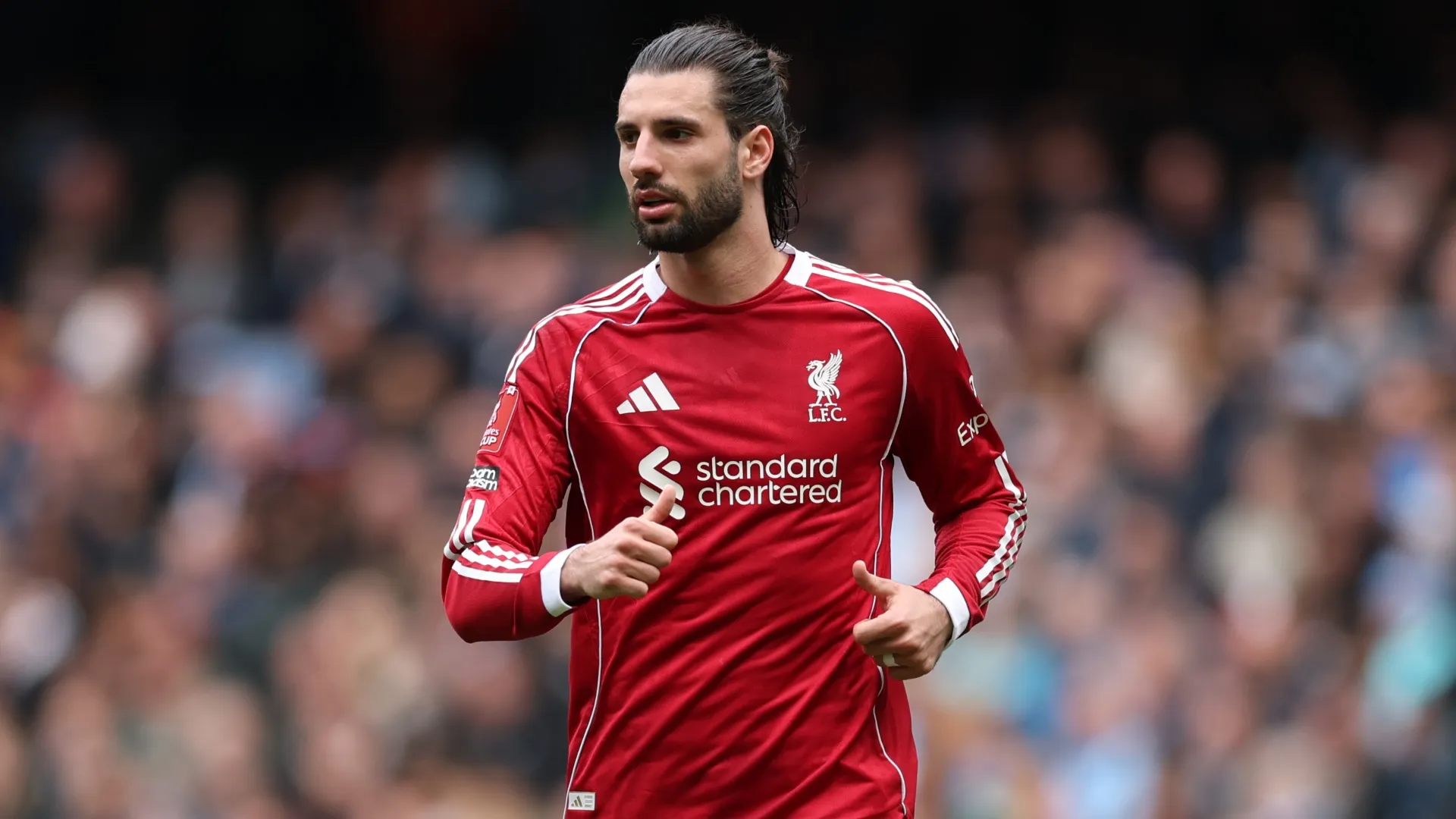 Dominik Szoboszlai of Liverpool – Michael Regan/Getty Images