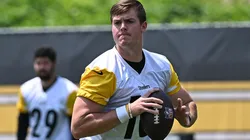 Will Howard #18 of the Pittsburgh Steelers.