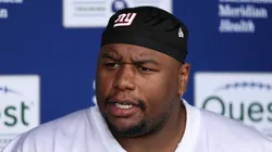 Dexter Lawrence II #97 of the New York Giants has requested a trade.