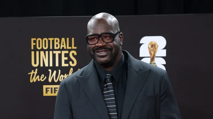 Shaquille O'Neal legend of the NBA.