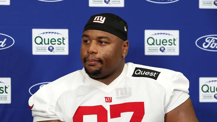 Dexter Lawrence II at Quest Diagnostics Training Center