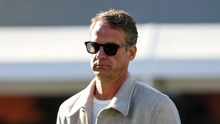 Lane Kiffin at Davis Wade Stadium in Starkville, Mississippi.