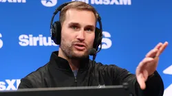 Kirk Cousins visits SiriusXM on Radio Row.
