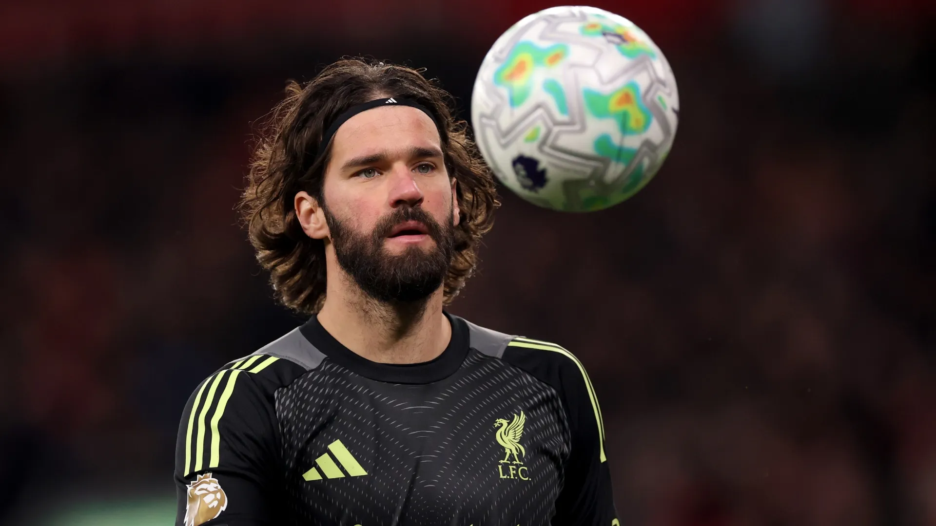 Alisson Becker of Liverpool