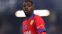 Ousmane Dembele of PSG reacts during the UEFA Champions League 2025/26.