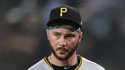 Paul Skenes #30 of the Pittsburgh Pirates at Chase Field