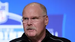 Andy Reid head coach of the Kansas City Chiefs