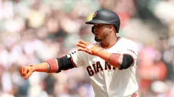 Luis Arraez of the San Francisco Giants.