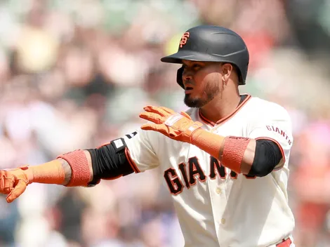 Luis Arraez is dominating early with the Giants